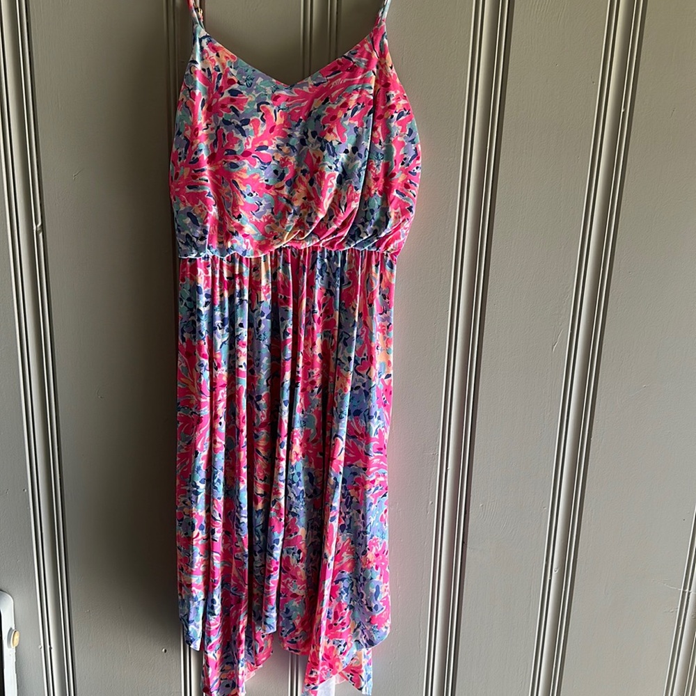 Brand New without tags Lilly Pulitzer Dominica Coco Coral Crab Dress